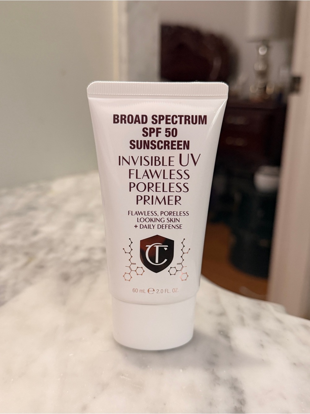 Charlotte Tilbury Invisible UV Flawless Poreless Primer - White